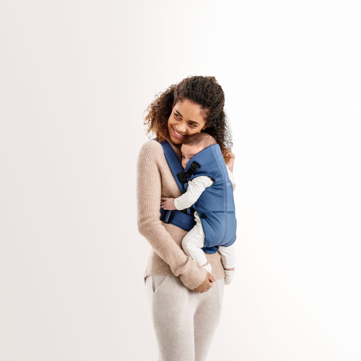 BabyBjorn Baby Carrier Mini - Vintage  Indigo, Cotton