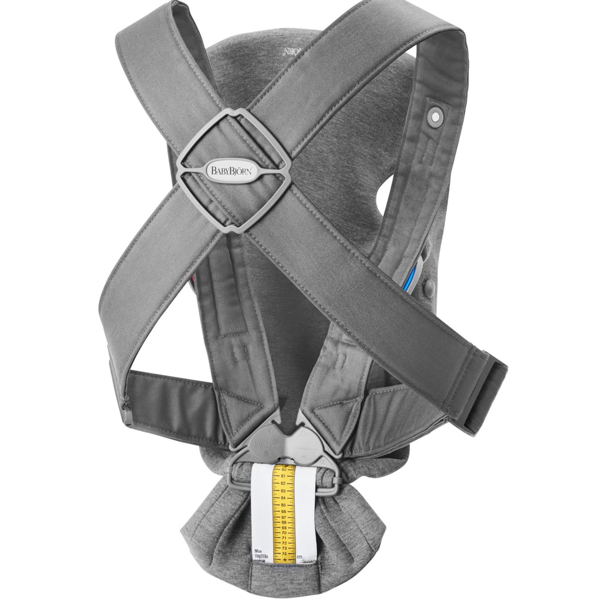 Baby Carrier Mini - Dark Grey, 3D Jersey
