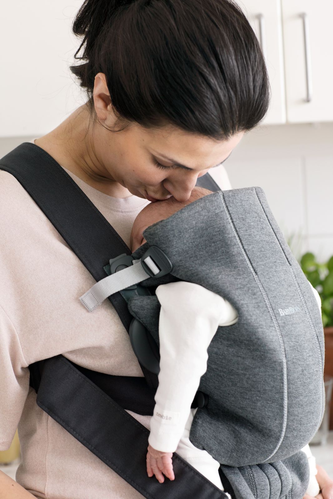 Baby Carrier Mini - Dark Grey, 3D Jersey