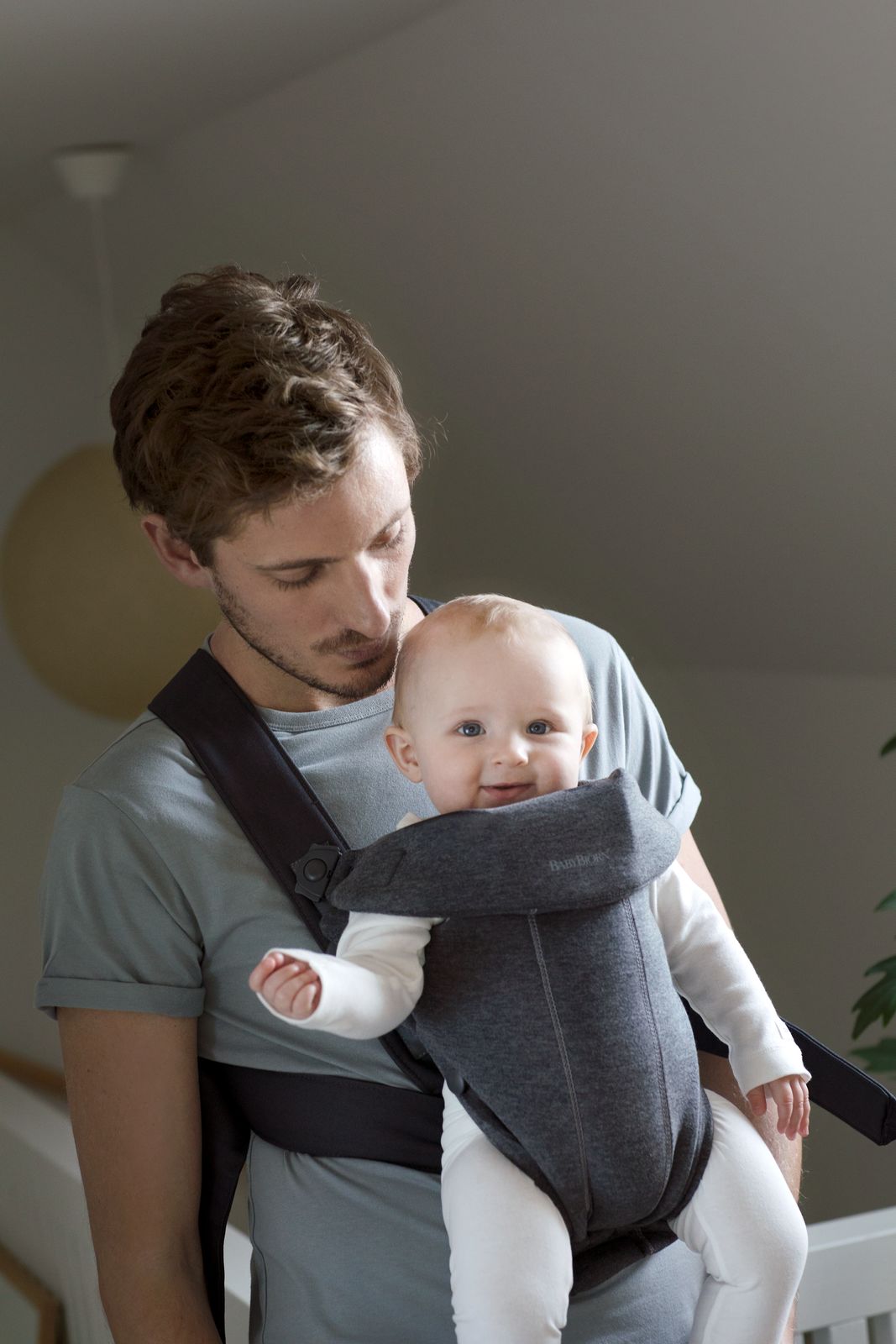 Baby Carrier Mini - Dark Grey, 3D Jersey
