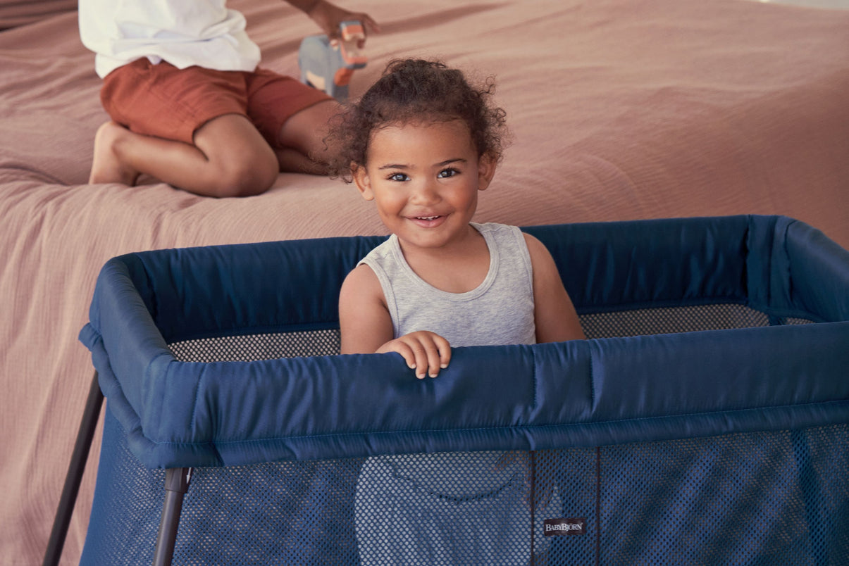 BabyBjörn - Travel Cot Light - Dark Blue