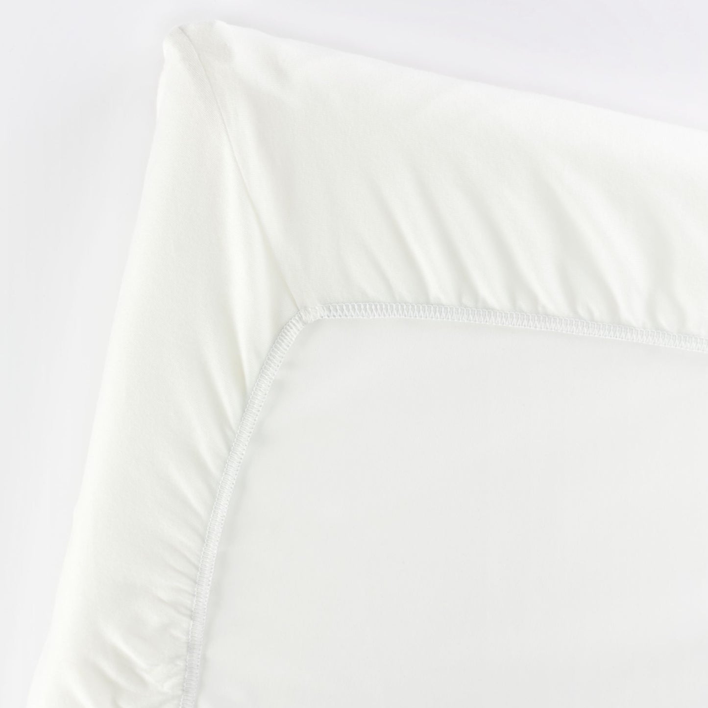 BabyBjörn - Fitted Sheet for Travel Cot - White, Organic