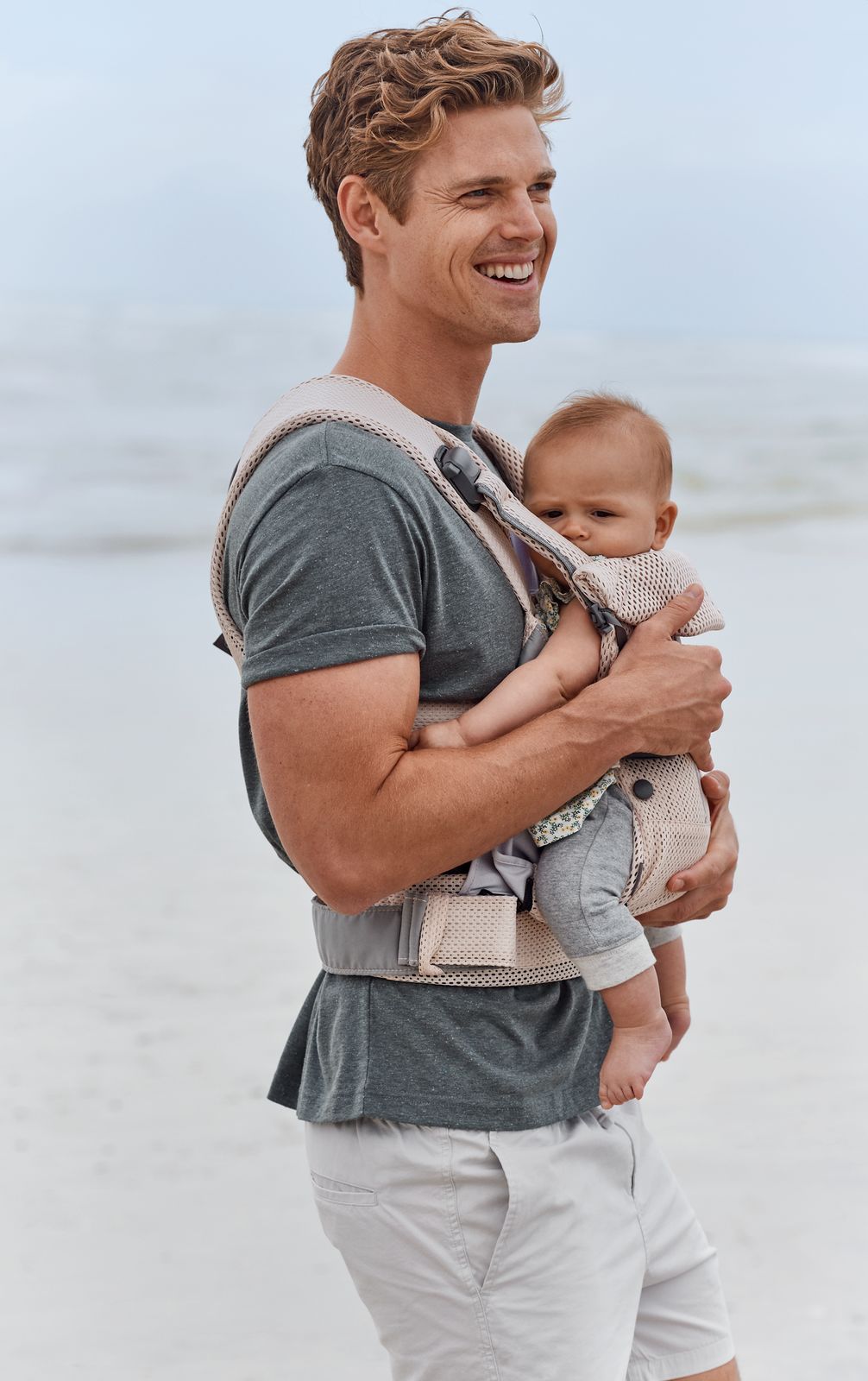 Baby Carrier One Air - Pearly Pink, 3D Mesh
