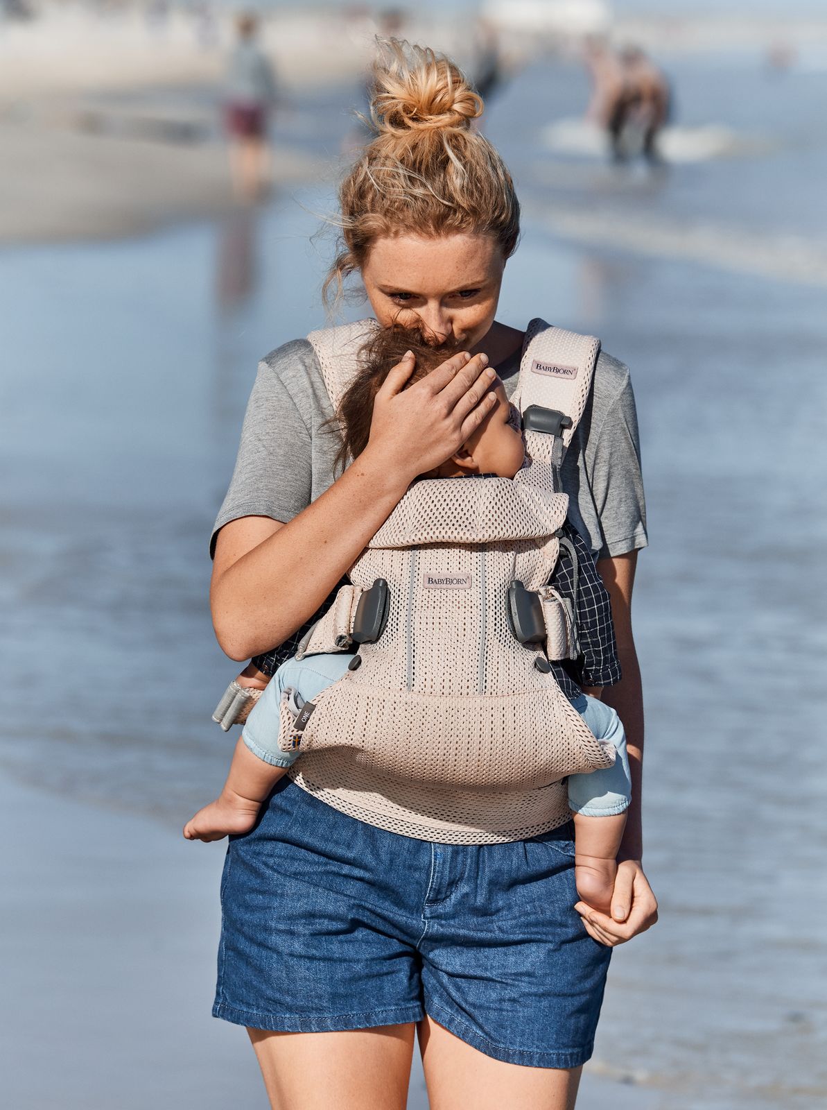 Baby Carrier One Air - Pearly Pink, 3D Mesh