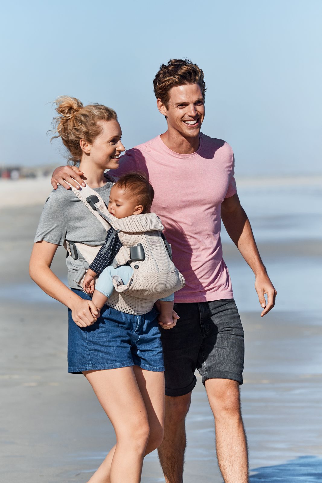 Baby Carrier One Air - Pearly Pink, 3D Mesh