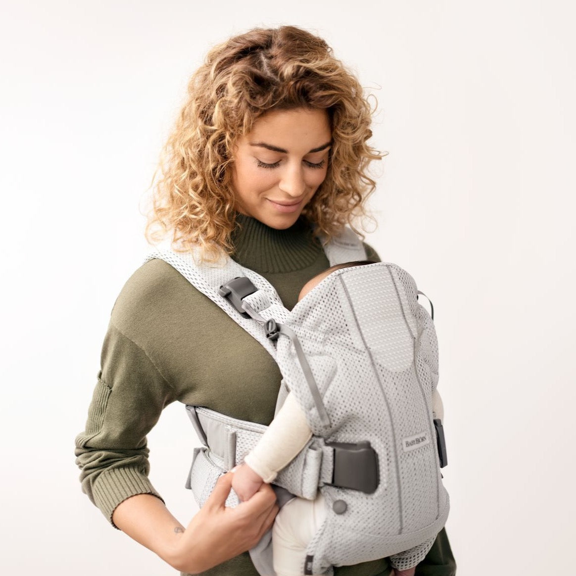Baby Carrier One Air - Silver, 3D Mesh