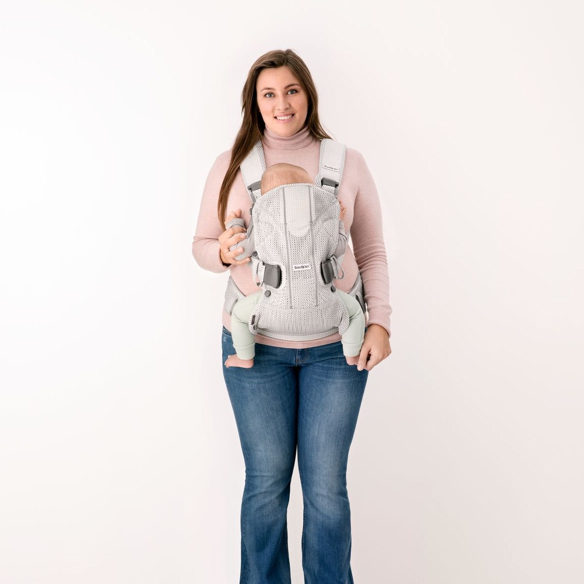 Baby Carrier One Air - Silver, 3D Mesh