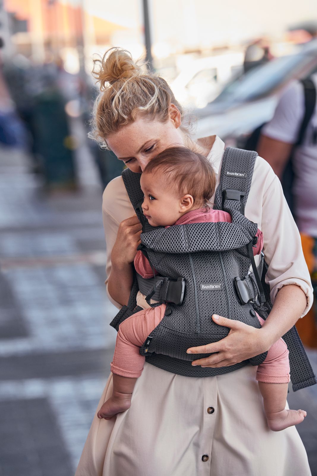 Baby Carrier One Air - Anthracite, 3D Mesh