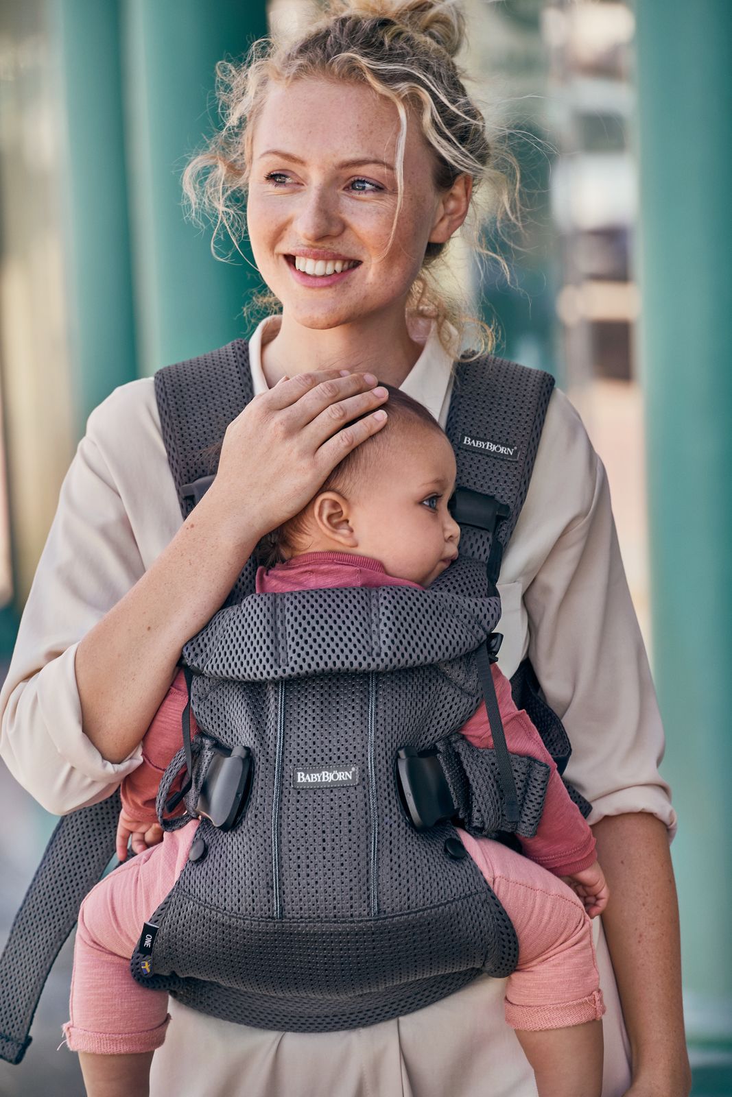 Baby Carrier One Air - Anthracite, 3D Mesh