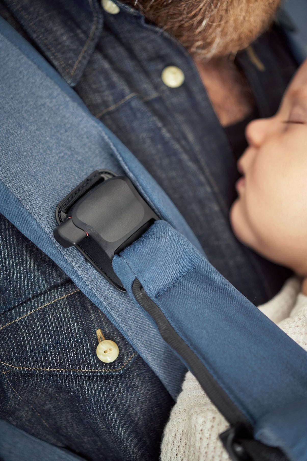 Baby Carrier One Air - Classic Denim/Midnight blue, Cotton Mix