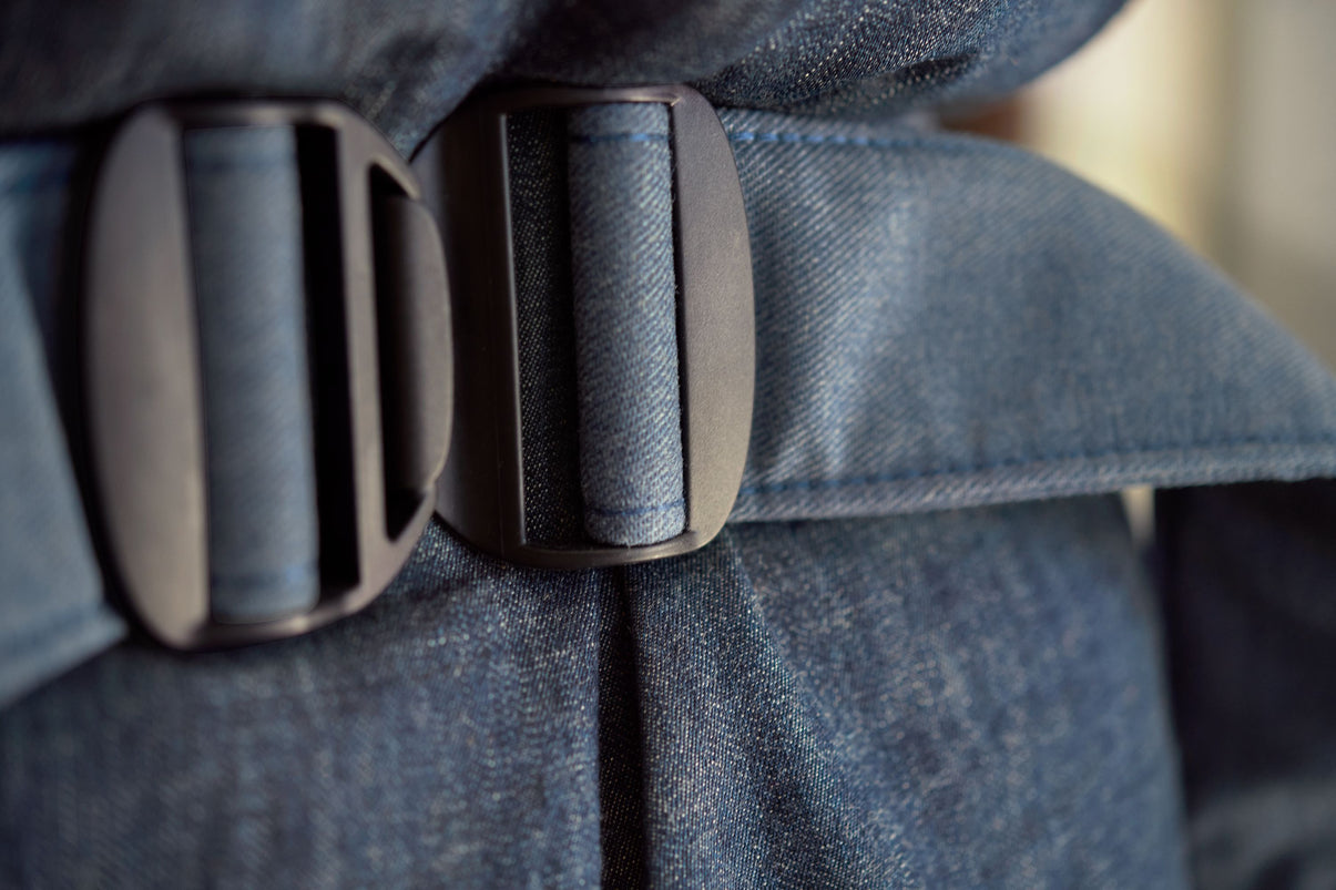 Baby Carrier One Air - Classic Denim/Midnight blue, Cotton Mix