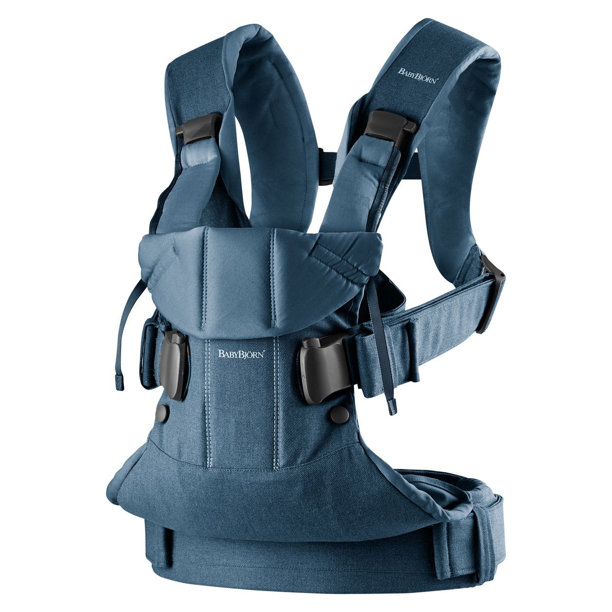 Baby Carrier One Air - Classic Denim/Midnight blue, Cotton Mix