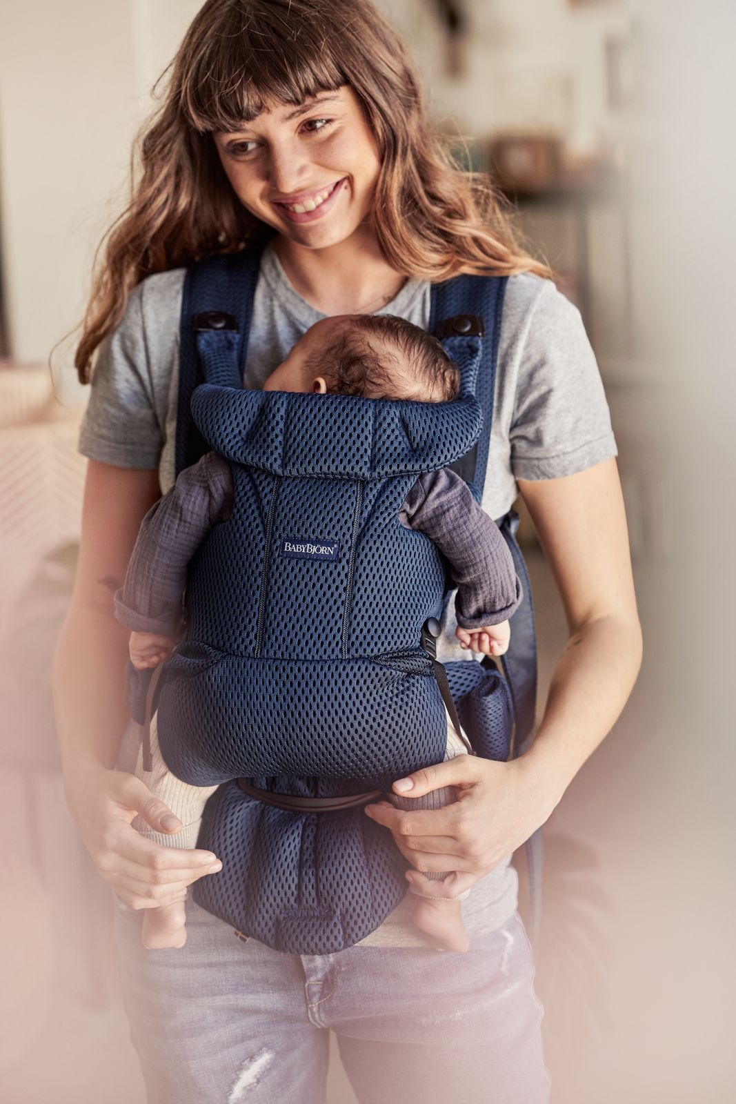 Baby Carrier Move - Navy Blue, 3D Mesh