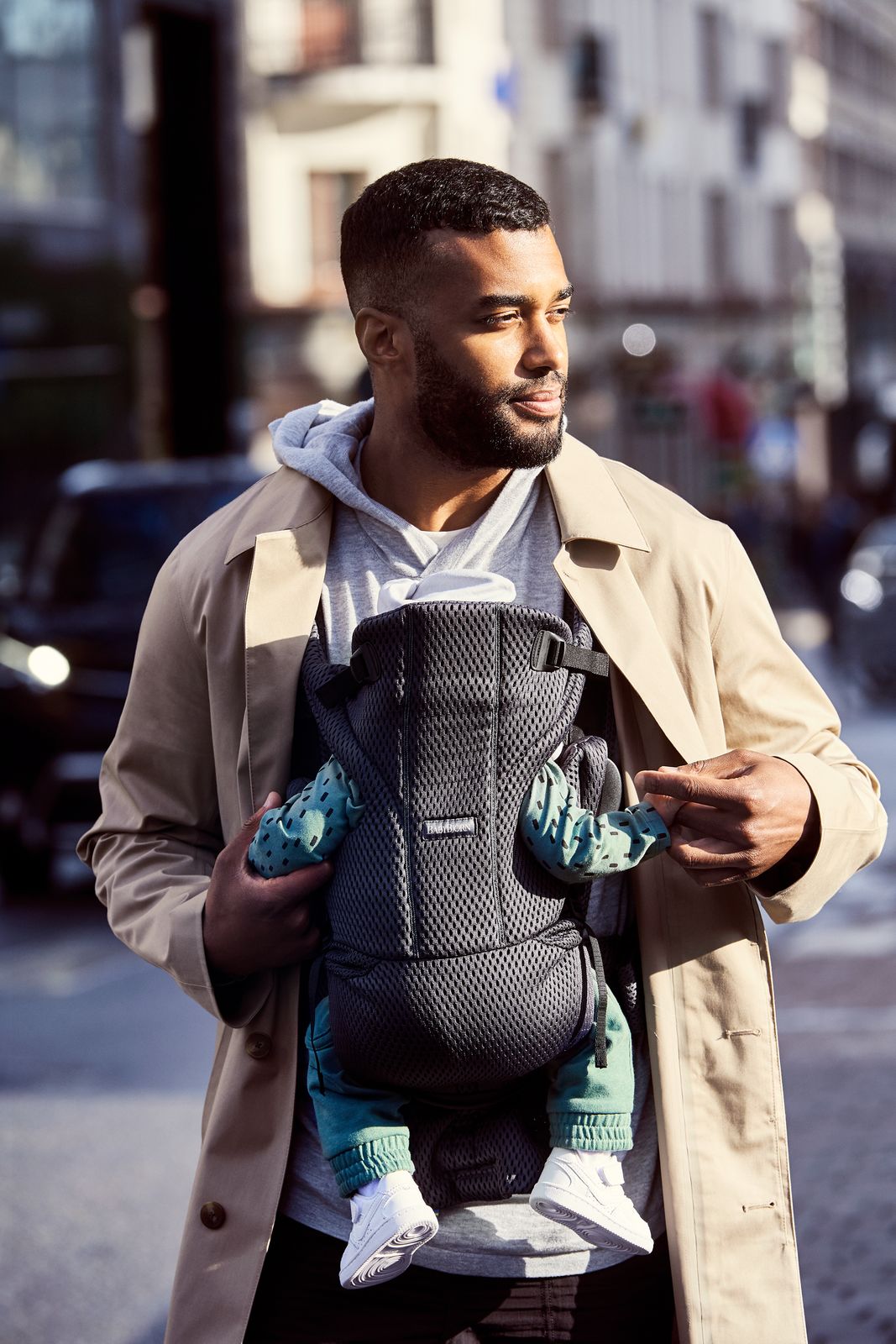 Baby Carrier Move - Anthracite, 3D Mesh