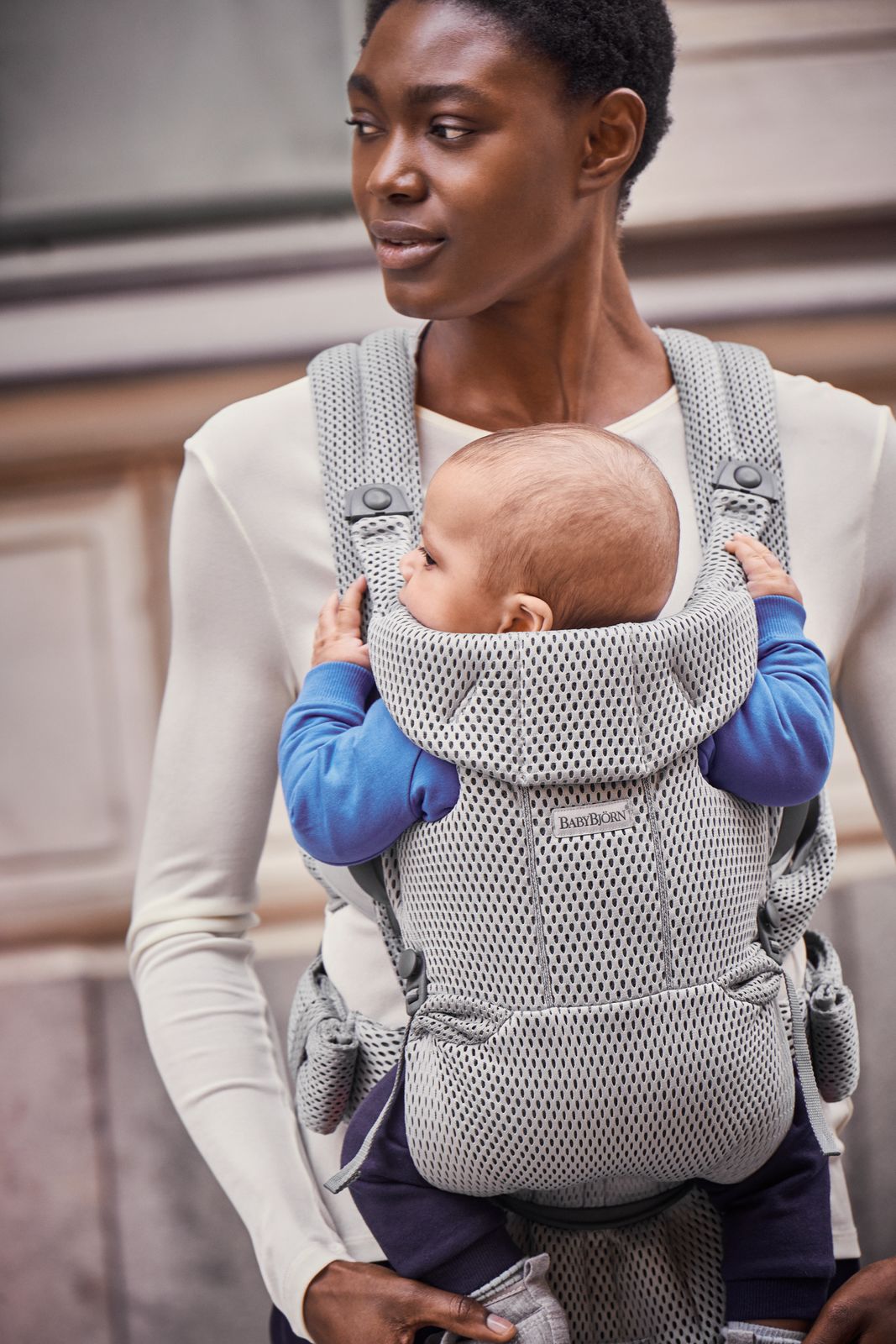 Baby Carrier Move - Grey, 3D Mesh
