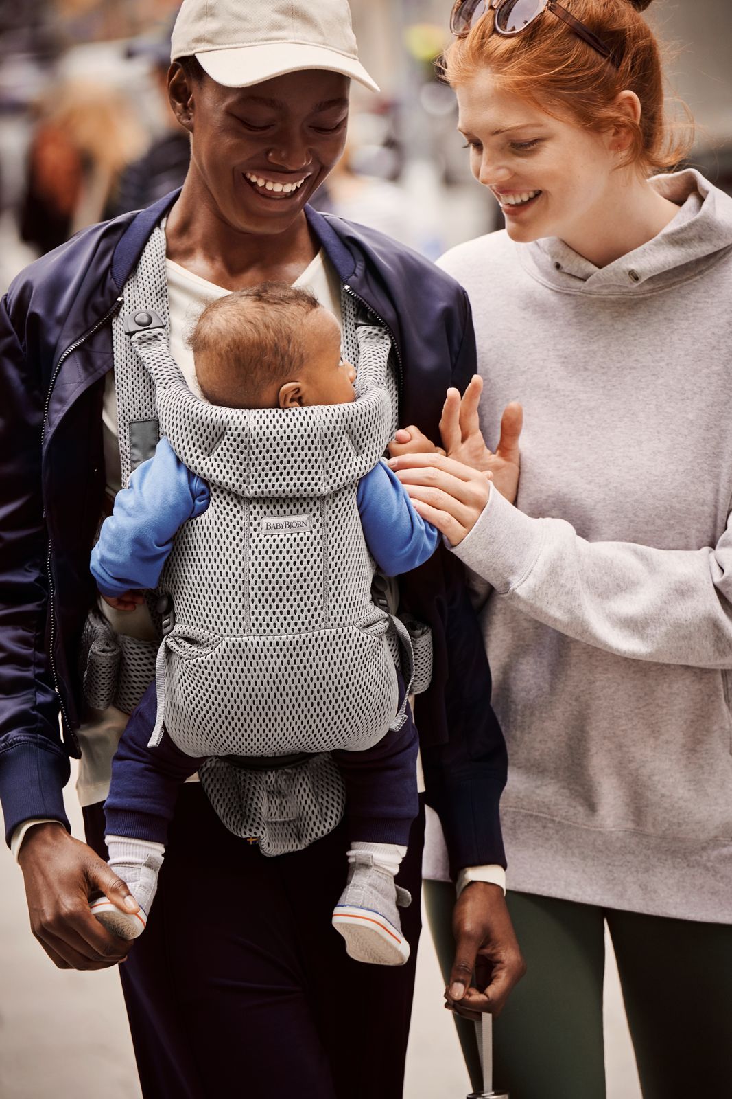 Baby Carrier Move - Grey, 3D Mesh