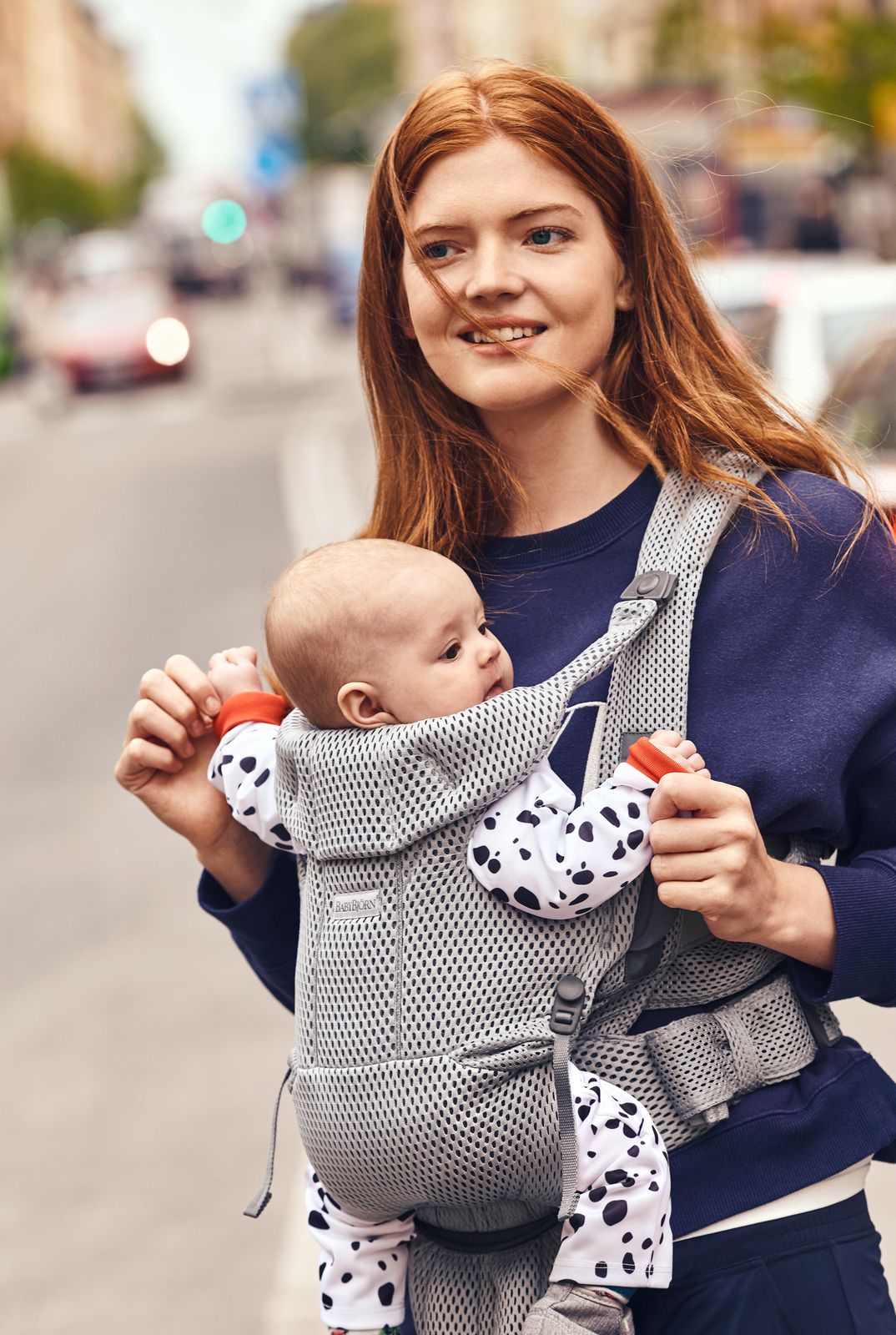 Baby Carrier Move - Grey, 3D Mesh