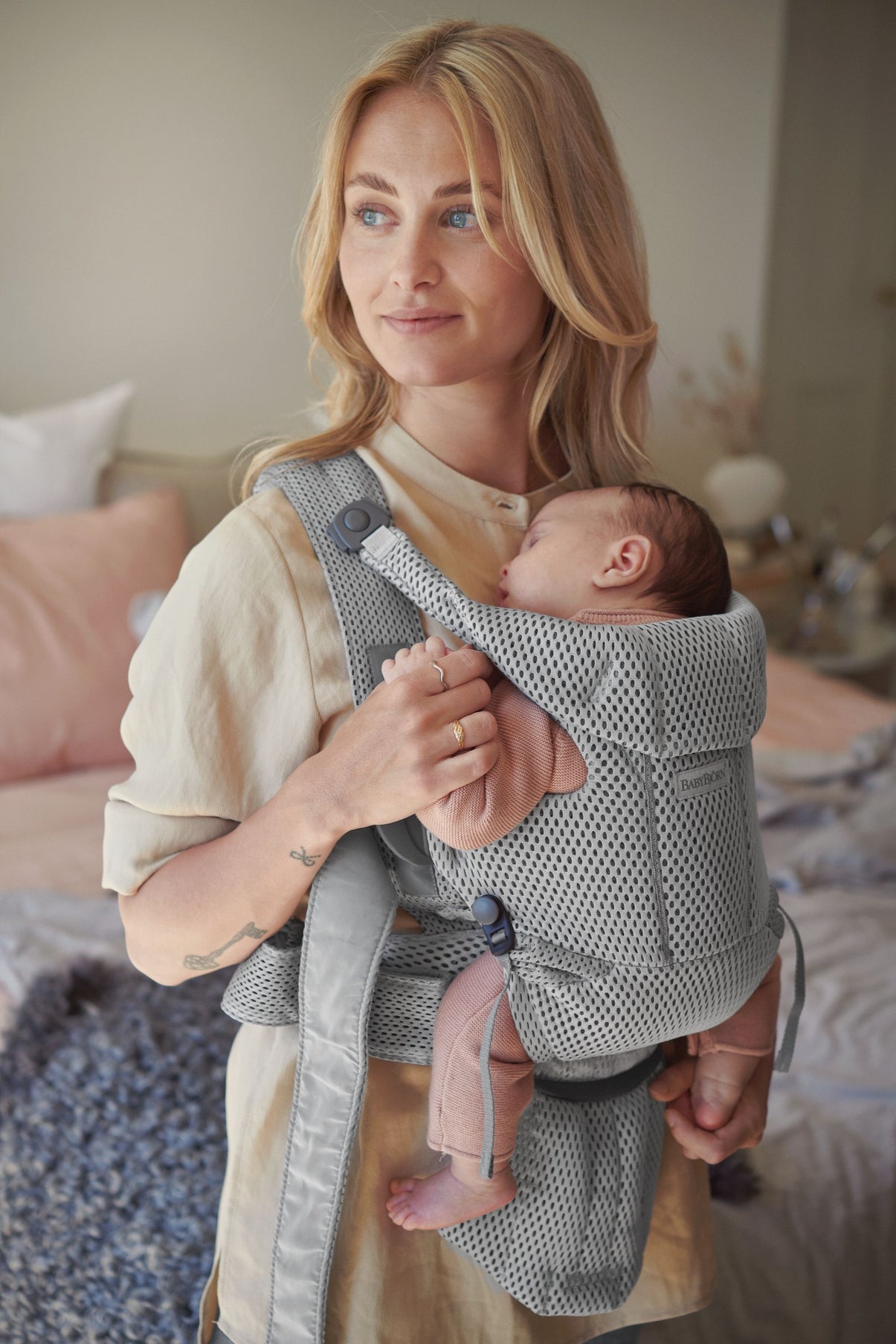 Baby Carrier Move - Grey, 3D Mesh