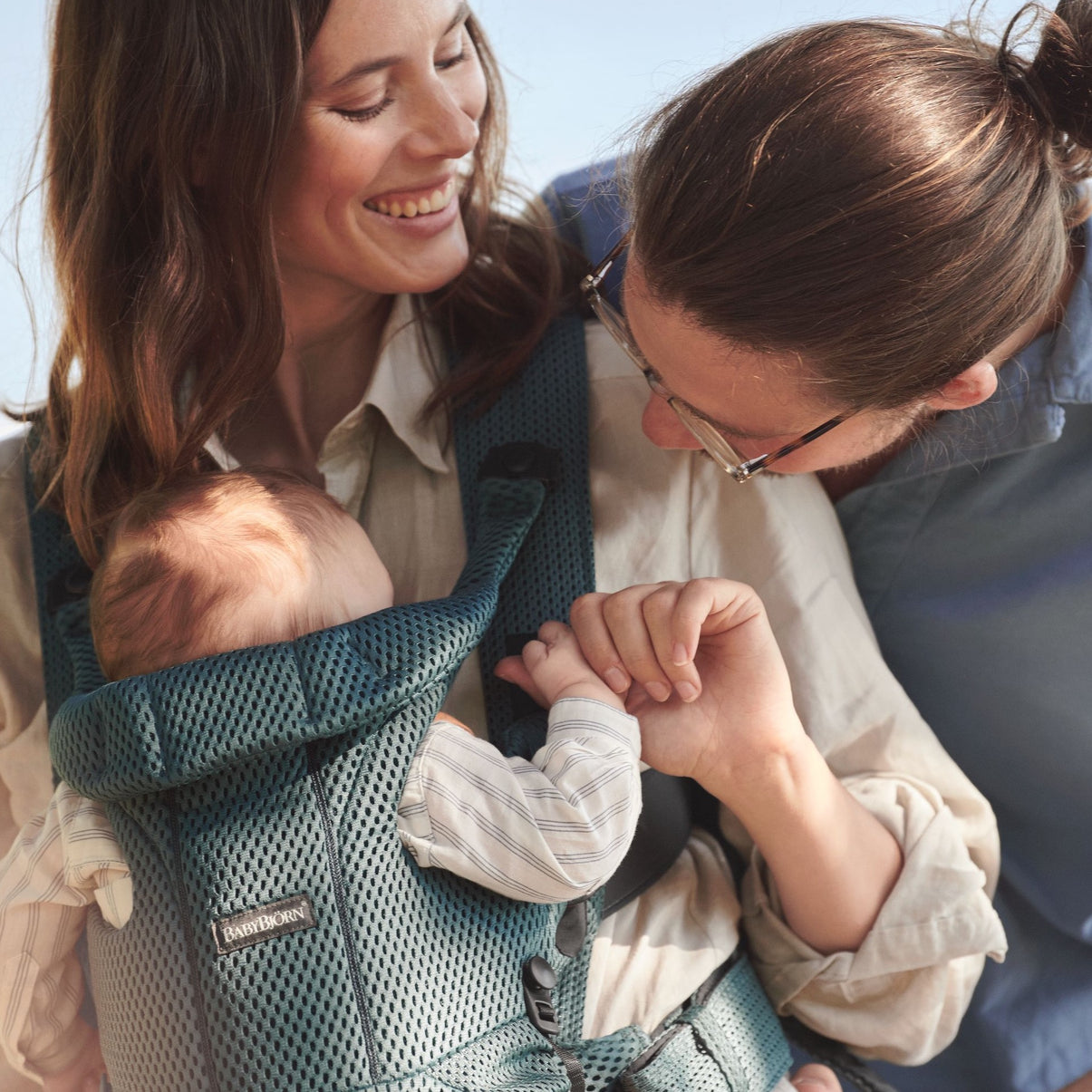 Baby Carrier Move - Sage Green, 3D Mesh