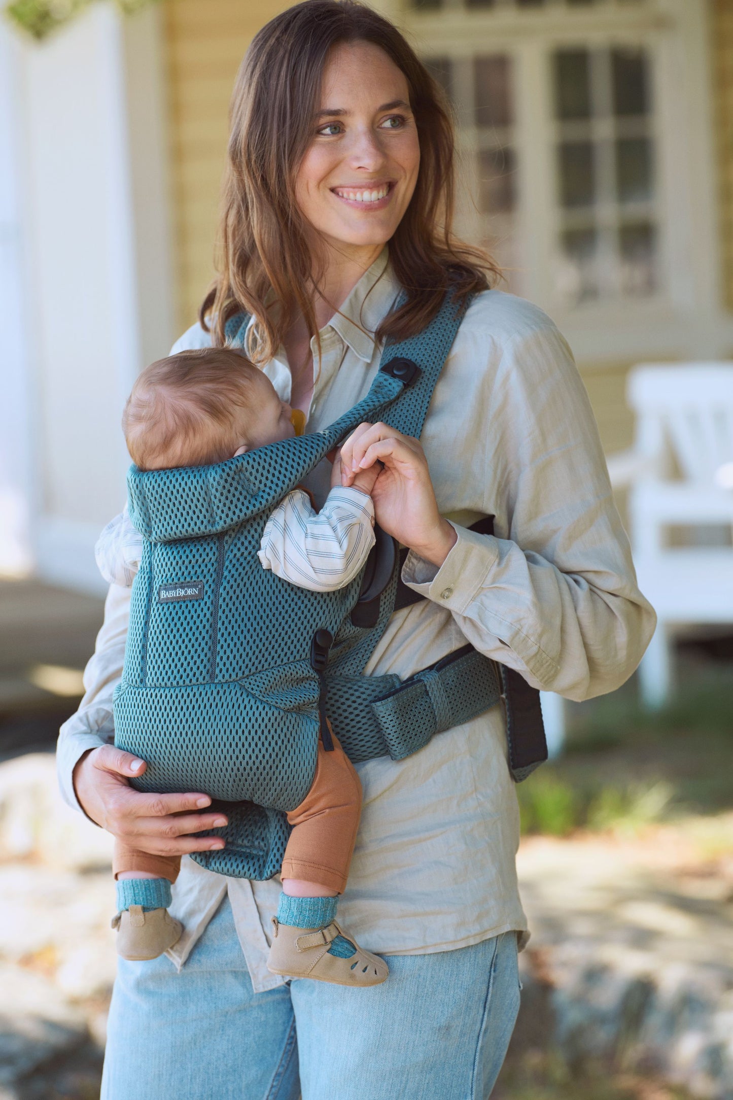 Baby Carrier Move - Sage Green, 3D Mesh
