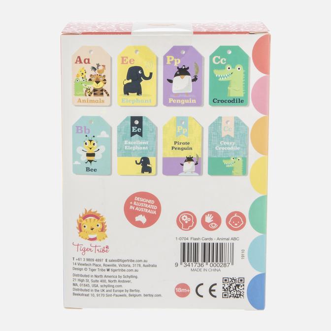 Tiger Tribe -Flash Card - Animal ABC