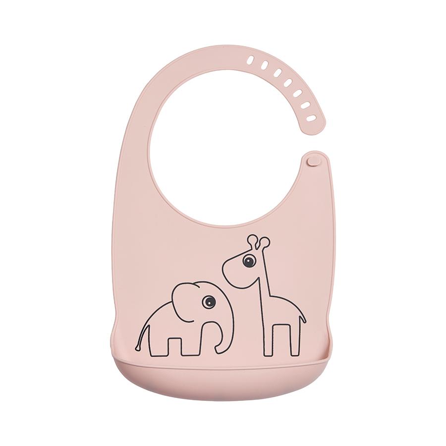 Silicone bib, Deer friends
