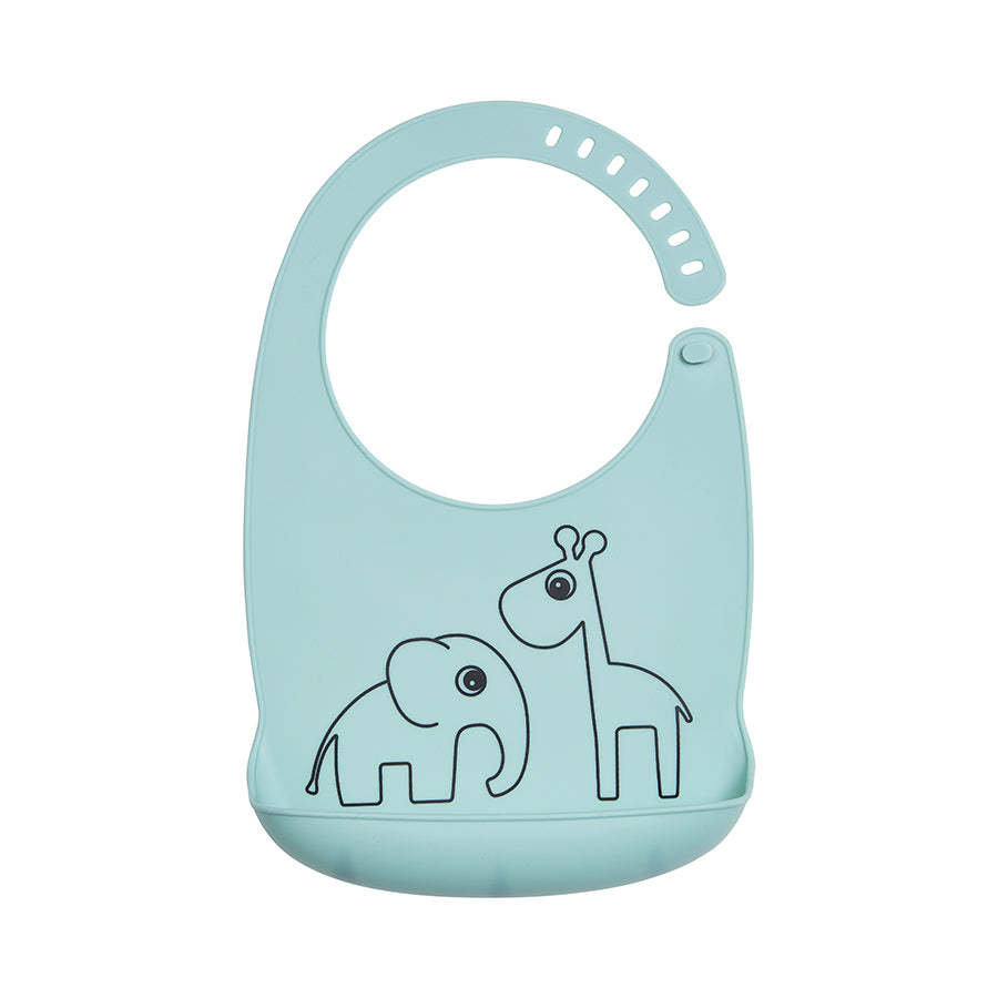 Silicone bib, Deer friends