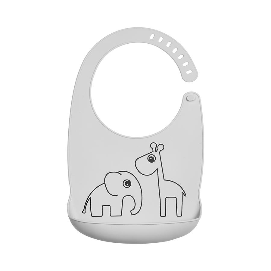 Silicone bib, Deer friends
