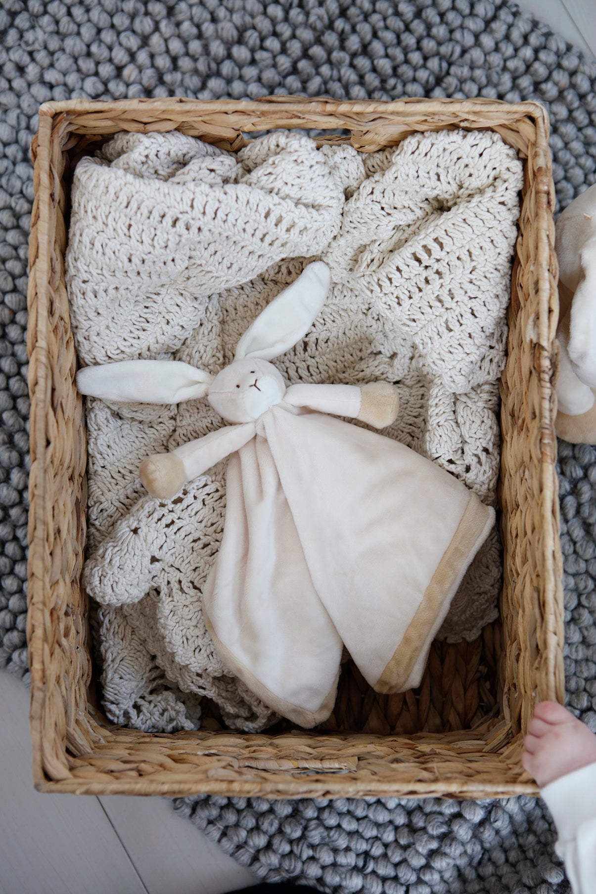 Teddykompaniet - Diinglisar Giftbox - Bunny - Beige