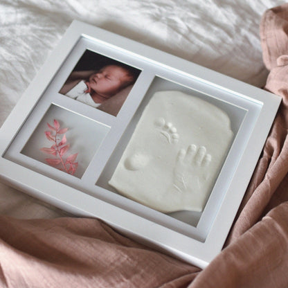 Hand & Foot Print Kit with Picture Frame Medium