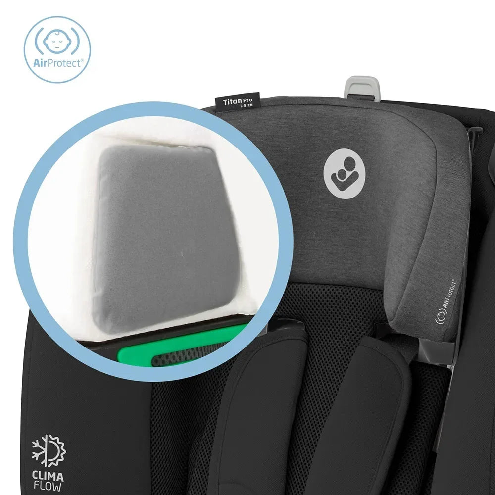 Maxi-Cosi Titan Pro I-Size Car Seat Authentic Black