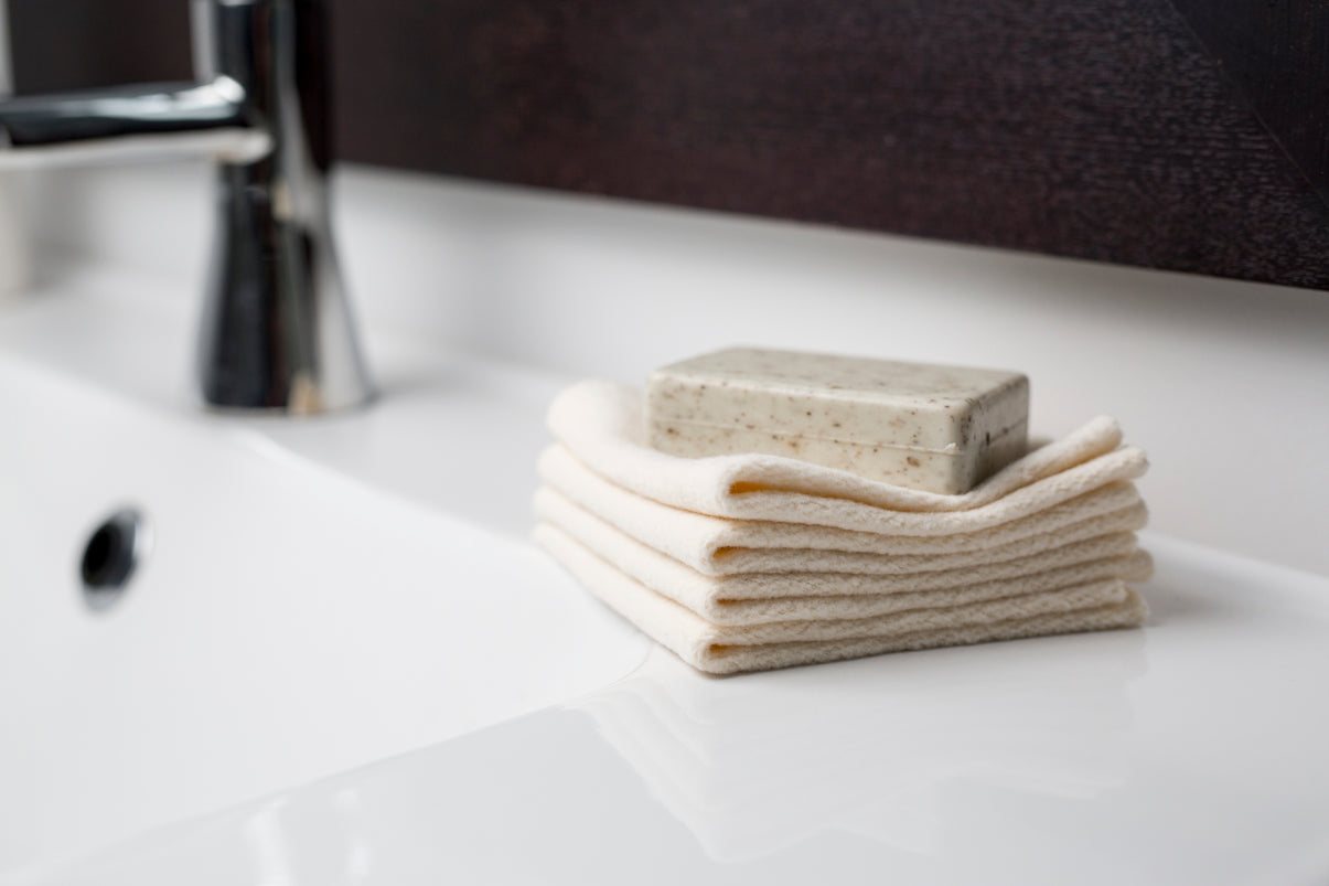 Organic Cotton Face Cloths (4-pack)