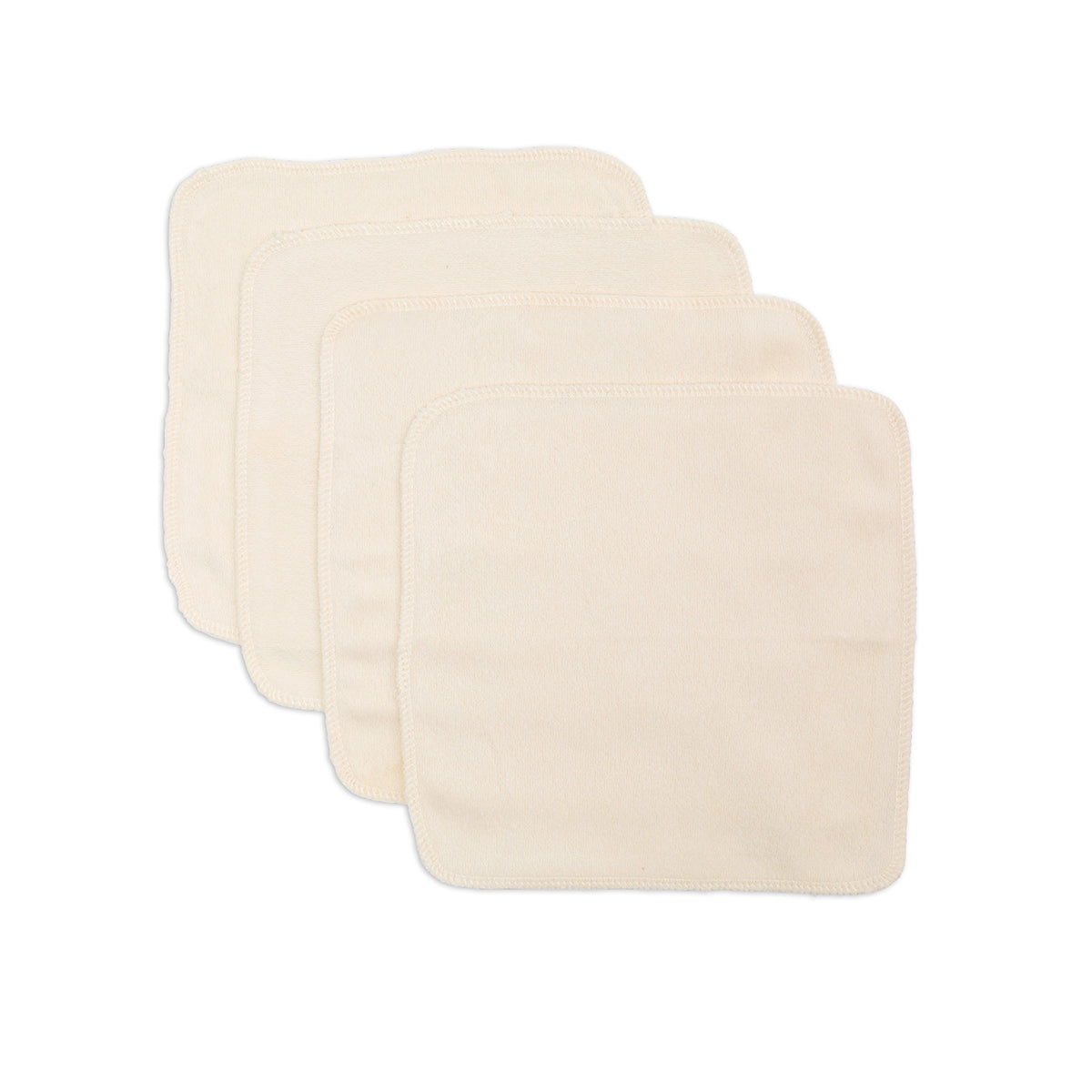 Organic Cotton Face Cloths (4-pack)