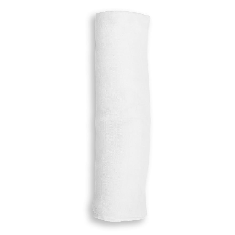 Lulujo - Bamboo Swaddle Blanket - White