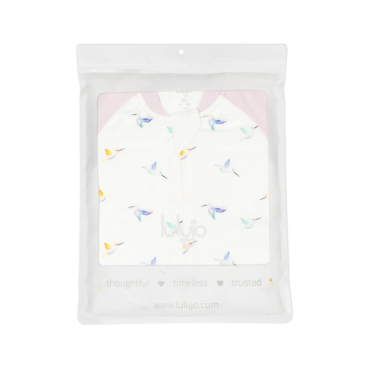 Sleepsuit in Hummingbirds - L (2.5 - 4 Y)
