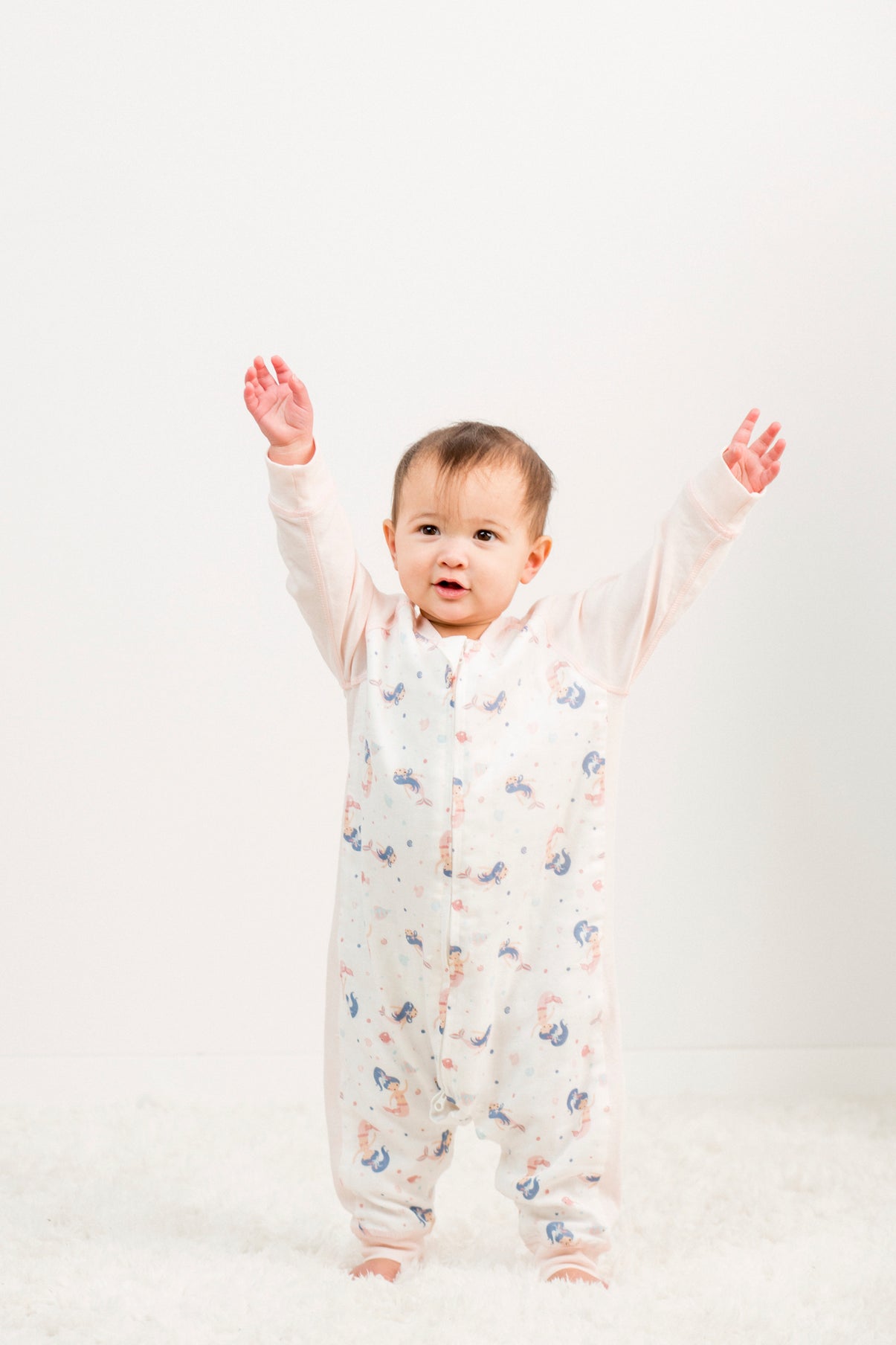 Sleepsuit in Mermaid - M (18 M - 2.5 Y)