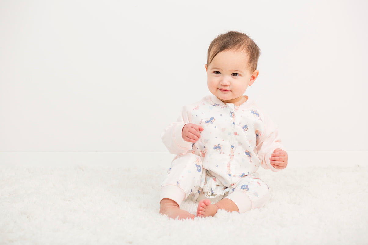 Sleepsuit in Mermaid - M (18 M - 2.5 Y)