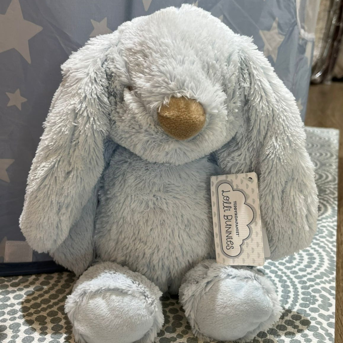 Teddykompaniet -Lolli Bunnies, blue, 37 cm