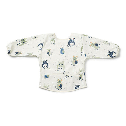 Elodie Details -  Longsleeved Baby Bib - Forest Mouse