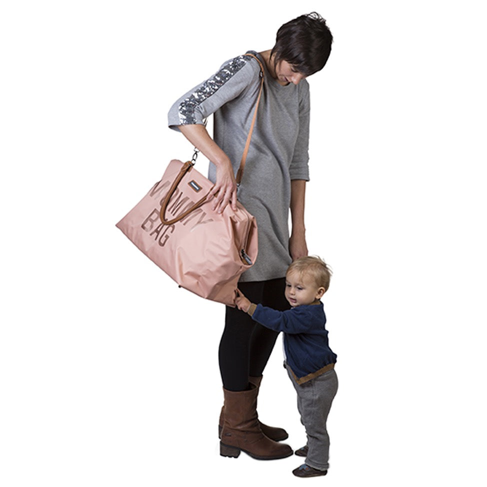 حقيبة كبيرة الأم -الألوان: الوردي، الأسود، غير الأبيض، البحرية، الجلد البني، الرمادي، كاكي -قماش، أوبرجين، تيدي غير الأبيض، تيدي بيج