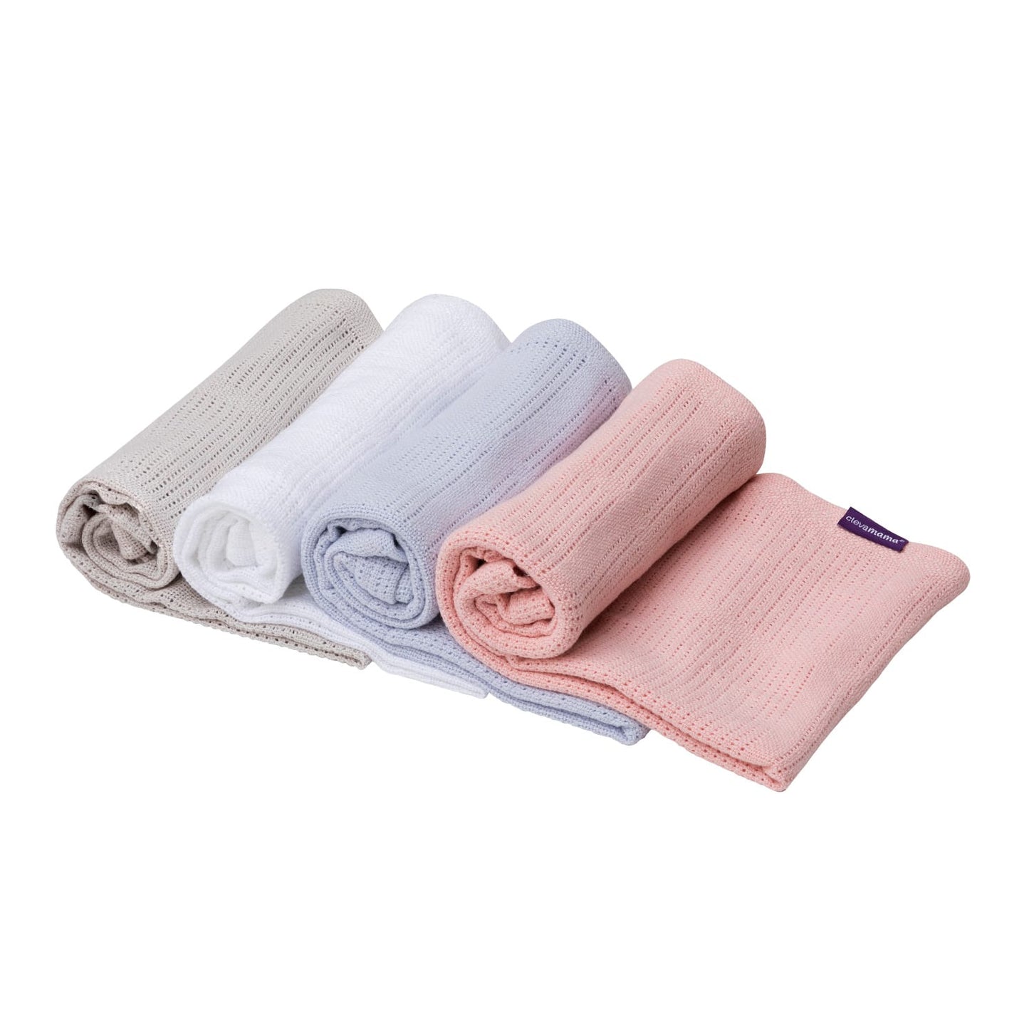 Cellular Blanket Cot/Cot Bed 120x140cm-Pink