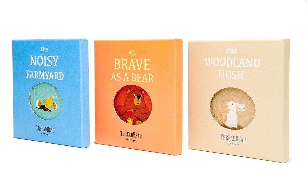 ThreadBear Design - The Woodland Hush Rag Book