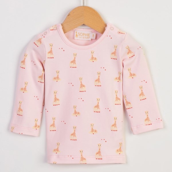 Long Sleeved Shirt -  Barely Pink