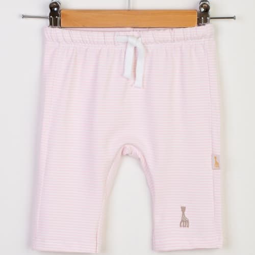 Trousers with White Stripe