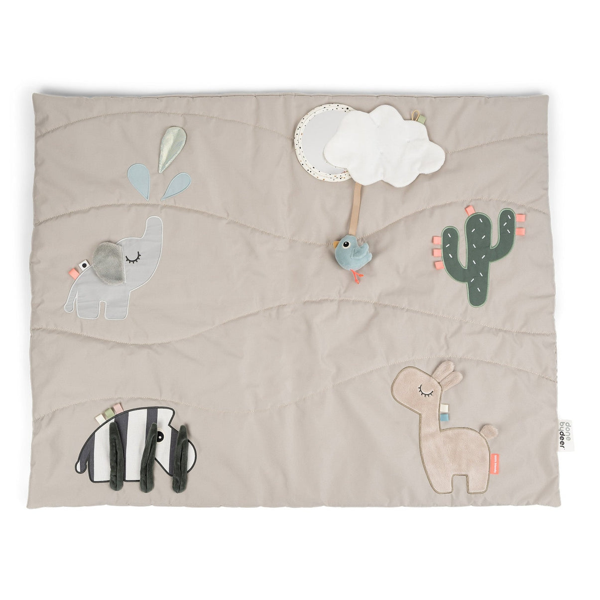 Sensory play mat Deer friends Sand