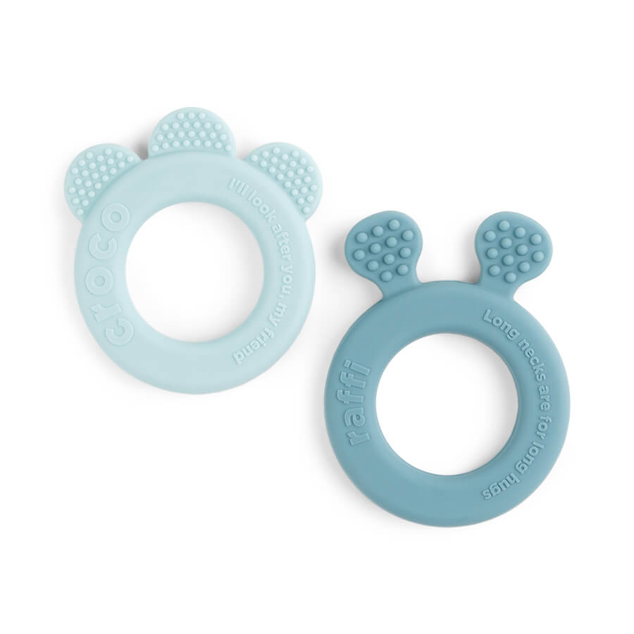 Teether 2-pack Deer friends