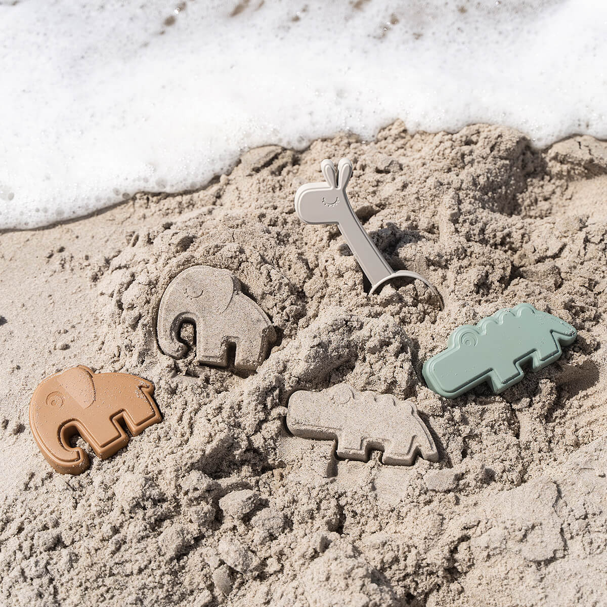 لعبة الرمل مجموعة 3 قطع من أصدقاء الغزال مسحوق