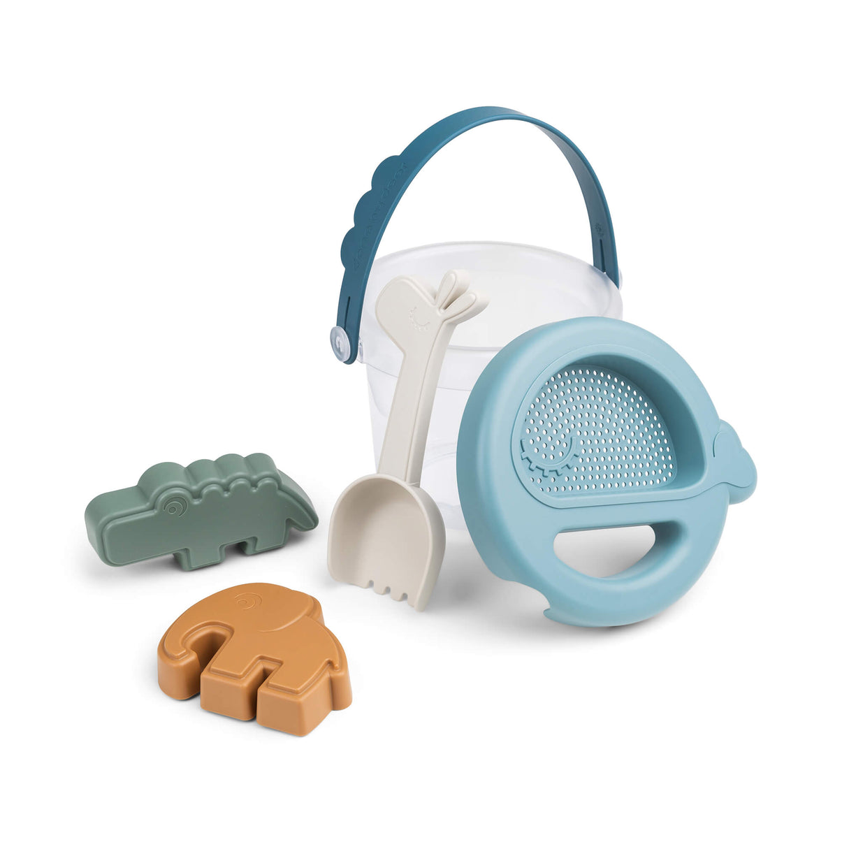 Sand play set 5 pcs Deer friends Blue