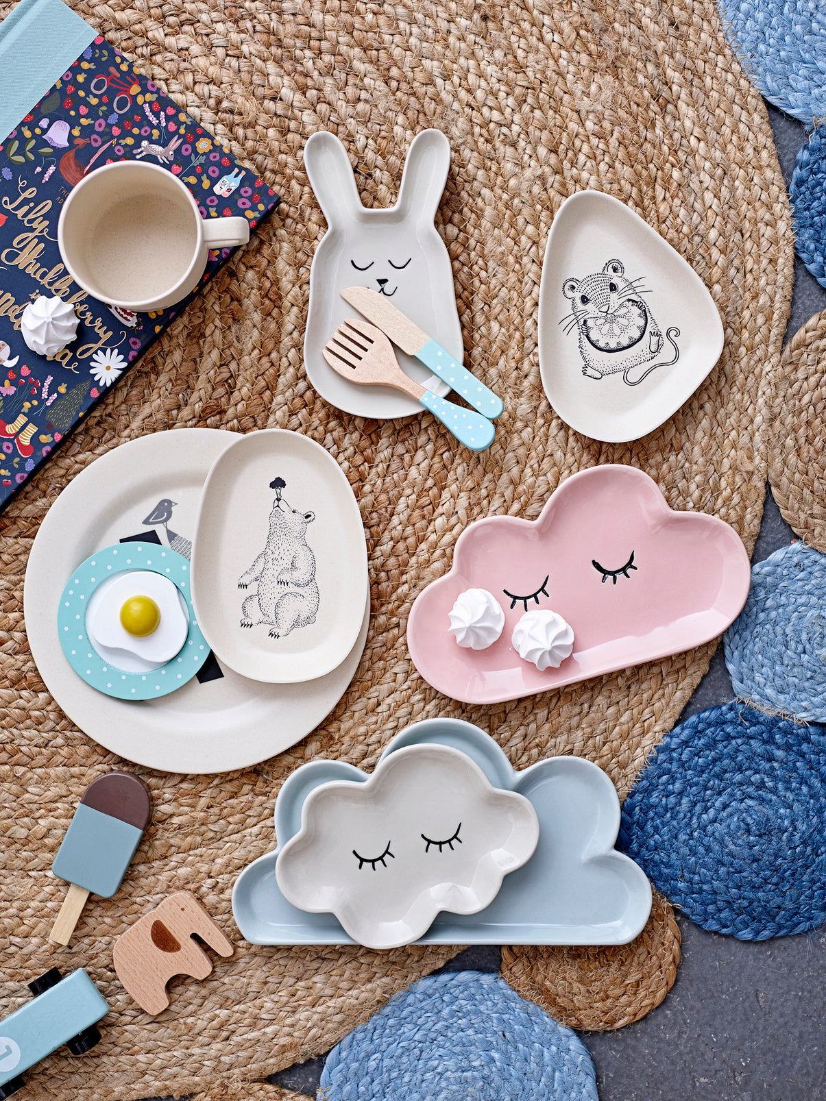 Bloomingville - Smilla Plate - Rabbit