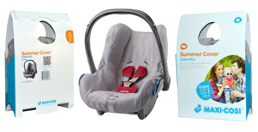 Maxi-Cosi Cabriofix Summer Cover - Cool Grey